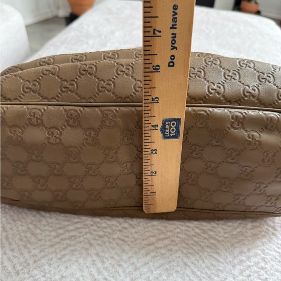 Authentic Gucci Sukey Medium Leather Tote Bag Gold Hardware - Picture 16 of 16